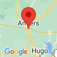 Map of Antlers, OK US